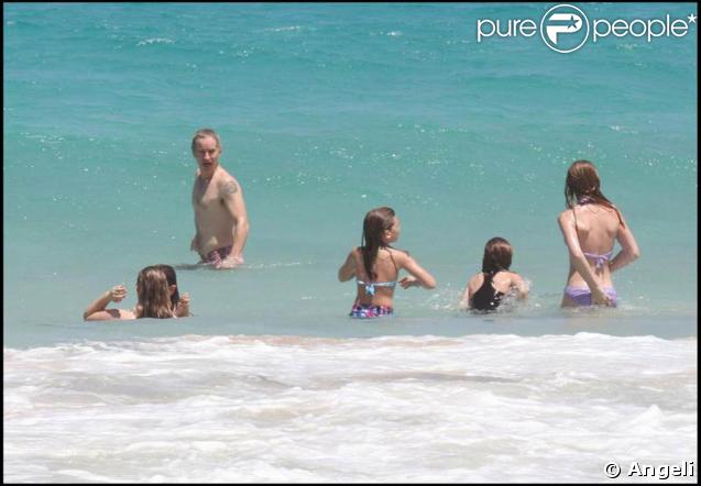 La légende du tennis John McEnroe en vacances en famille à Saint-Barthélemy