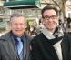 Pour la sixième sixième saison des Dimanches au galop de France Galop, les stars ont été nombreuses à prendre du bon temps en famille. Laurent Broomhead et Robin Renucci. 