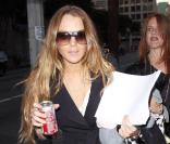 Lindsay Lohan à la suite de son nouvel accident de voiture