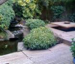 Jardin de la maison de Kenzo 