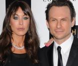 Christian Slater et Tamara Mellon