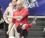 Pascal Obispo aurait-il manqué sa vocation ? Ici, lors de la 4e édition de 