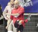 Pascal Obispo aurait-il manqué sa vocation ? Ici, lors de la 4e édition de "Foot-Concert", qui s'est tenue à Lyon le 27 mars 2009 !