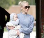 Gwen Stefani, Gavin Rossdale, Kingston et Zuma, au parc Coldwater de Beverly Hills. 29/03/09