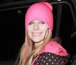 Avril Lavigne à la sortie d'une boîte de nuit