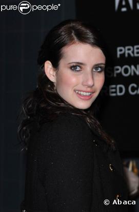 Emma Roberts, à l'occasion de l'avant-première de "Lymelife", pour l'ouverture du Gen Arts Film Festival, au Visual Arts Theatre de New York, le 1er avril 2009 !