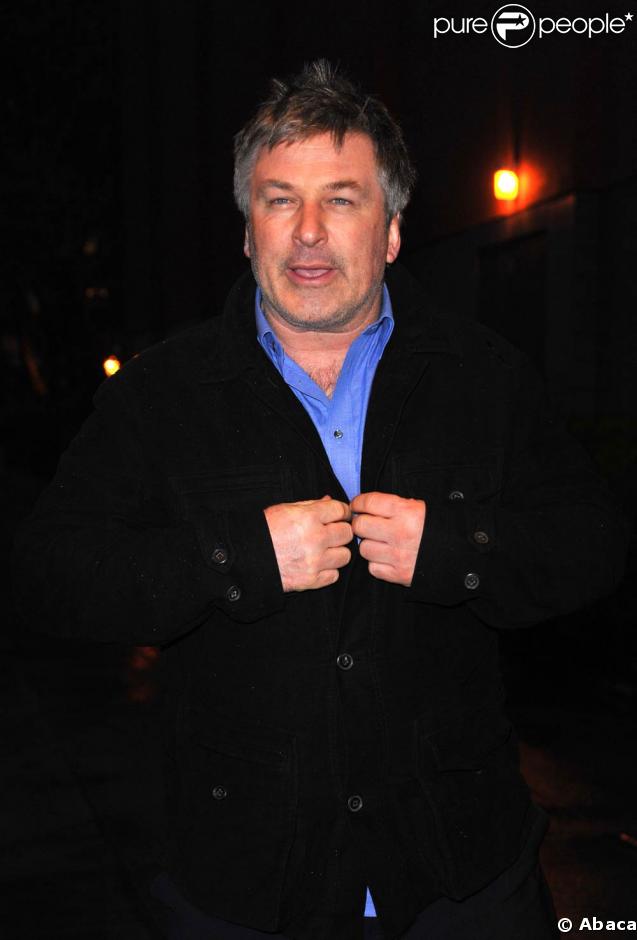 Alec Baldwin, à l'occasion de l'avant-première de 