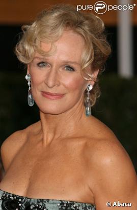 Glenn Close le 27 janvier 2008 aux Screen Actors Guild Awards à Los Angeles