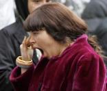 America Ferrera sur le tournage d'Ugly Betty, à New York. Quel look dingue !