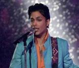 Prince chante pour le Super Bowl en Floride, en février 2007