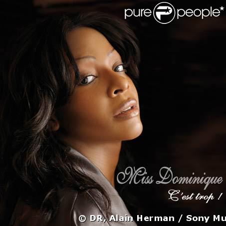 Pochette du nouveau single de Miss Dominique,  C'est trop !  