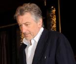 Robert de Niro inaugure à Moscou le 9 avril 2009 le nouveau restaurant Nobu dont il est le co-propriétaire