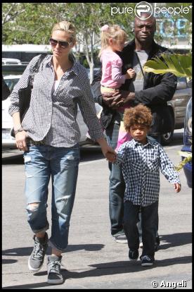 Heidi Klum et Seal en famille