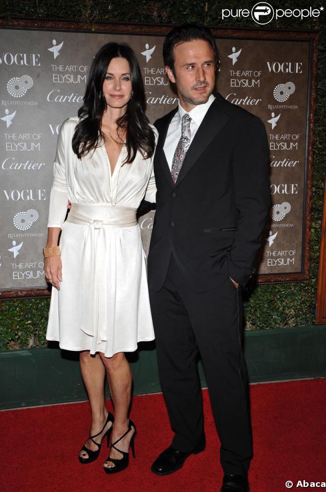 David Arquette et son épouse Courteney Cox