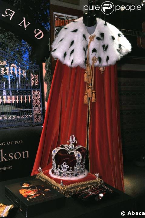 Exposition des objets ayant appartenu à Michael Jackson