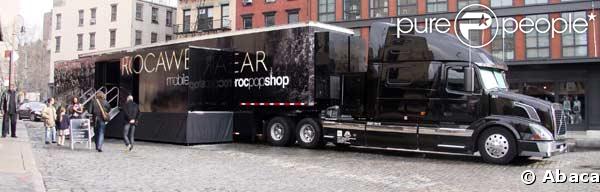 Le magasin ambulant de Rocawear, la marque de Jay-Z 