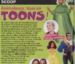 Sandrine Quétier, Nikos Aliagas, Valérie Damidot se transforment en Toons