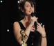 Zabou Breitman, lors de la 23e cérémonie des Molières, au Théâtre de Paris, le 26 avril 2009 !