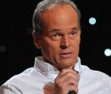 Laurent Baffie, lors de la 23e cérémonie des Molières, au Théâtre de Paris, le 26 avril 2009 !