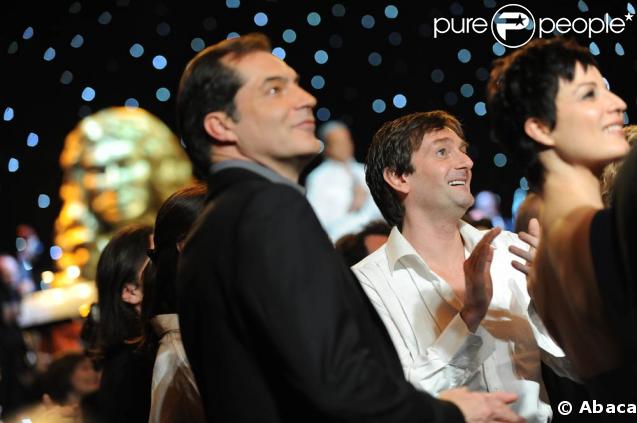 Pierre Palmade, lors de la 23e cérémonie des Molières, au Théâtre de Paris, le 26 avril 2009 !