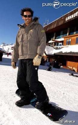 Tomer Sisley au Festival de l'Alpe d'Huez, quelques moments avant le drame