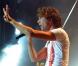 Mika sur scène en juillet 2008