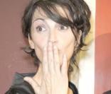 Zabou Breitman à la première du film Je l\'aimais hier soir au Publicis des Champs-Elysées