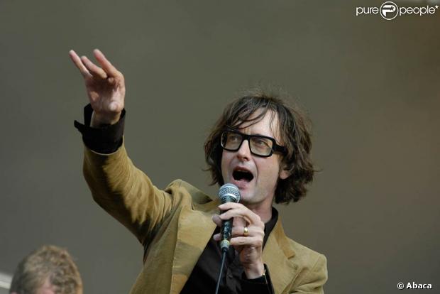 Jarvis Cocker au festival Rock en Seine, en août 2007