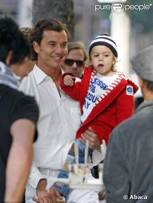 Gavin Rossdale sur le tournage de son dernier clip Forever May You Run (avec son fils Kingston) 