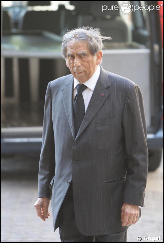 Le docteur Pierre Huth - Obsèques de Macha Béranger à Paris en l'église de Saint-Eustache dans le 1er arrondissement le 30 avril 2009