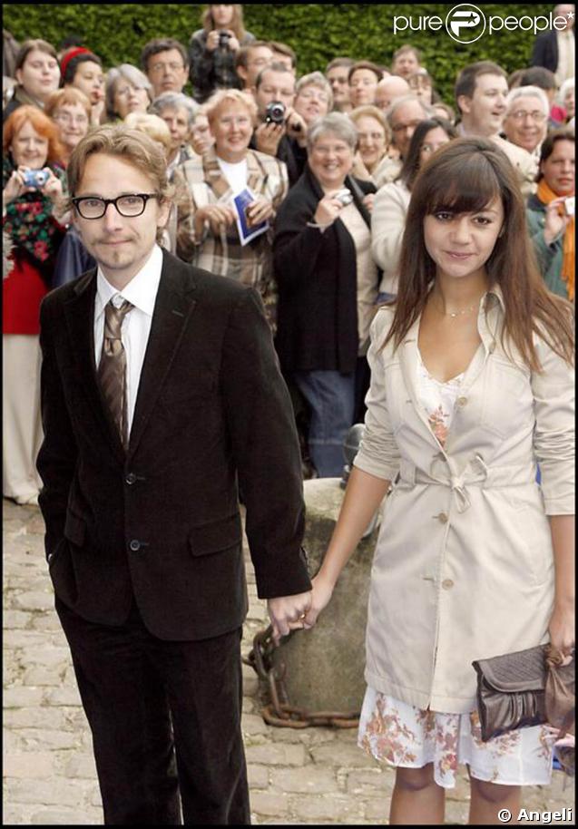 Loràant Deutsch et sa fiancée Marie-Julie Baup   au mariage de Jean d'Orléans et de Philomena de Tornos y Steinhart, en la cathédrale de Senlis.  </