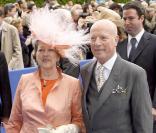    Princesse Chantal de France et François-Xavier de Sambucy au mariage de Jean d'Orléans et de Philomena de Tornos y Steinhart, en la cathédrale de Senlis.</sp