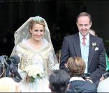    Mariage de Jean d'Orléans et de Philomena de Tornos y Steinhart en la cathédrale de Senlis.   