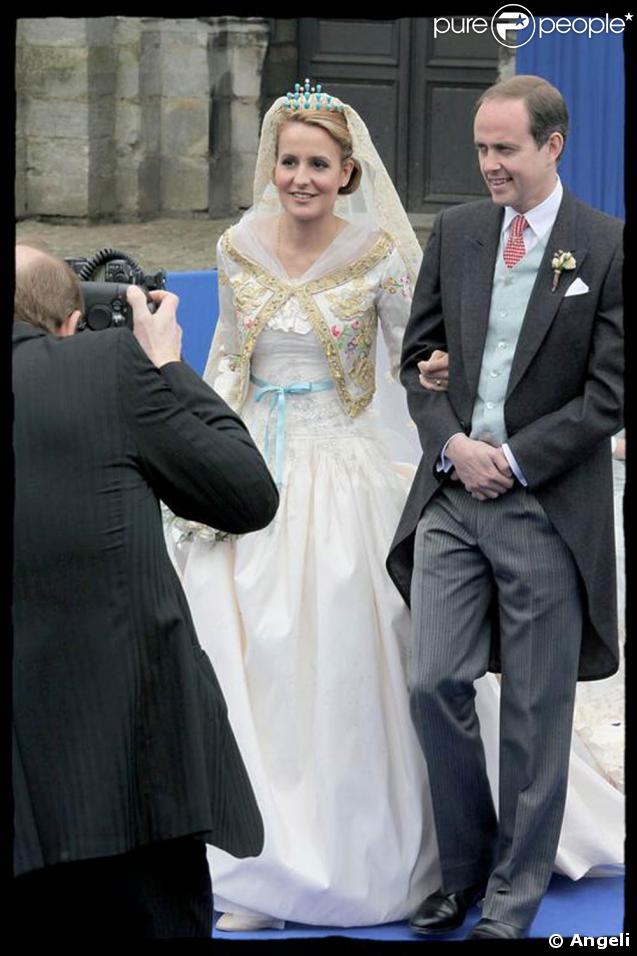    Mariage de Jean d'Orléans et de Philomena de Tornos y Steinhart en la cathédrale de Senlis.   