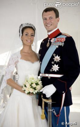 Marie de Danemark et son époux Joachim