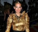 Molly Sims à la soirée Costume Institute au Metropolitan Museum of Art de New York, le 4 mai 2009