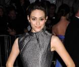Emmy Rossum en Carolina Herrera à la soirée Costume Institute au Metropolitan Museum of Art de New York, le 4 mai 2009