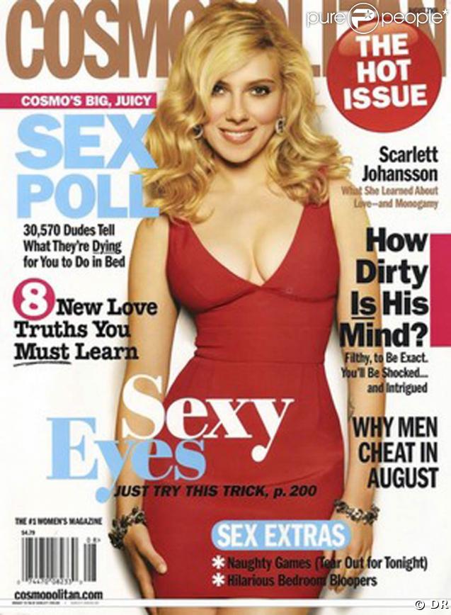 Scarlett Johansson... sexy en couverture de 