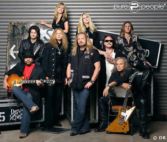 Le groupe américain Lynyrd Skynyrd 