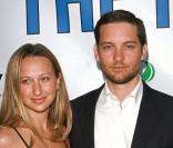 Tobey Maguire et sa femme Jennifer en août 2007<br />
