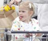 Jennifer Garner et sa fille Violet qui font les courses à Boston
