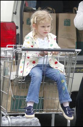 Jennifer Garner et sa fille Violet qui font les courses à Boston
