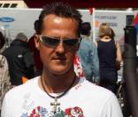 Michael Schumacher assiste au Grand Prix d'Espagne. 10/05/09