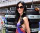 La sexy Nicole Scherzinger, magnifique, a soutenu son amoureux Lewis Hamilton... qui a perdu le Grand Prix d'Espagne !