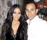 Lewis Hamilton et Nicole Scherzinger 