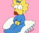 Les Simpson créés par Matt Groening
