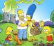 Les Simpson créés par Matt Groening