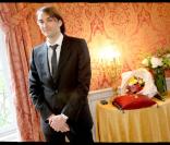 Cyril Lignac a été fait Chevalier de l'ordre du Mérite Agricole hier
