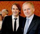 Cyril Lignac et Nicolas de Tavernost 