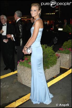 Sarah Marshall sublime lors du premier jour du Festival de Cannes
